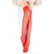 Fishnet Stockings Red