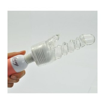 Clear Color Magic Wand Pleasure Attachment