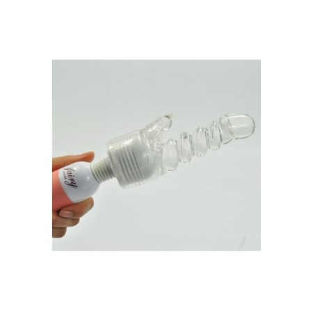 Clear Color Magic Wand Pleasure Attachment