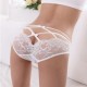 Panties dentelle et noeuds glamour