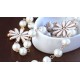 Collier PERLES à FLEURS
