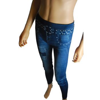 Leggings jeans bleu "Aïcha"