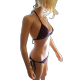 Bikini a pois-rosa "Célia"