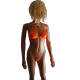 Bikini arancione "Chloe"