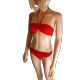 Bikini rouge "Siana"