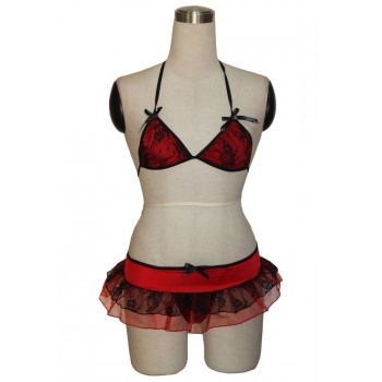 Lingerie rouge "Myra"