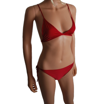 bikini "Intensives Rot"