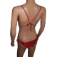 bikini "Intensives Rot"