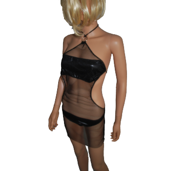 Lingerie Résille Black