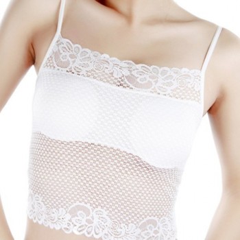 Top bra lili White