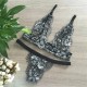 Lingerie trasparente argento