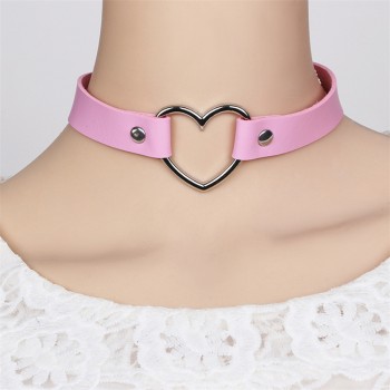 Collana in stile Punk bdsm CUORE