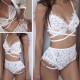 Lingerie di pizzo bianco DIVINO