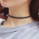 Necklace chokers with studs