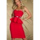 Robe Sexy Noir ou Rouge DINA