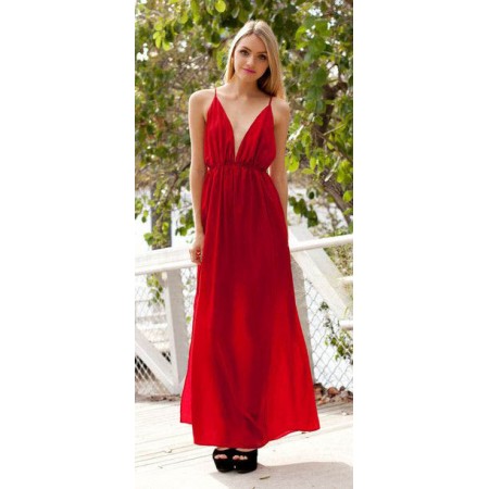 Robe rouge XXL