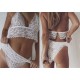 Lingerie en Dentelle Motif Plume