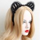 Headband with ears, lace