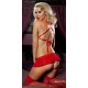 Lingerie "Abbastanza Cattivo" Rosso
