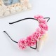 Cat ears with flowers