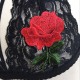 Bra with sexy straps and roses