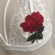 Reggiseno sexy con cinghie e rose