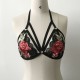 Reggiseno sexy benda stile con rose