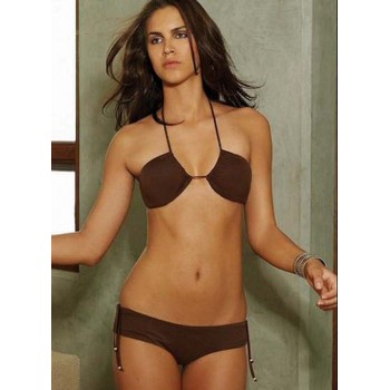 Splendid bikini sexy brown ! 