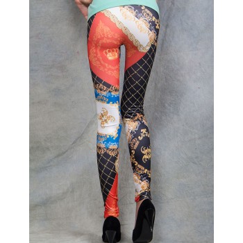 Leggins mit Sexy-Muster