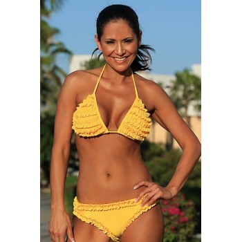 Splendid bikini sexy yellow ! 