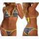 Splendid bikini sexy yellow and leopard ! 