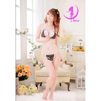 Lingerie 2pcs femme de chambre