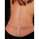 Sexy Rhinestone Belly Chain and Lower Back