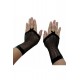 Half-Gloves Black Fishnet