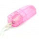 Pink Multi-Speed Crystal Beads Vibrator with Stable Sucker